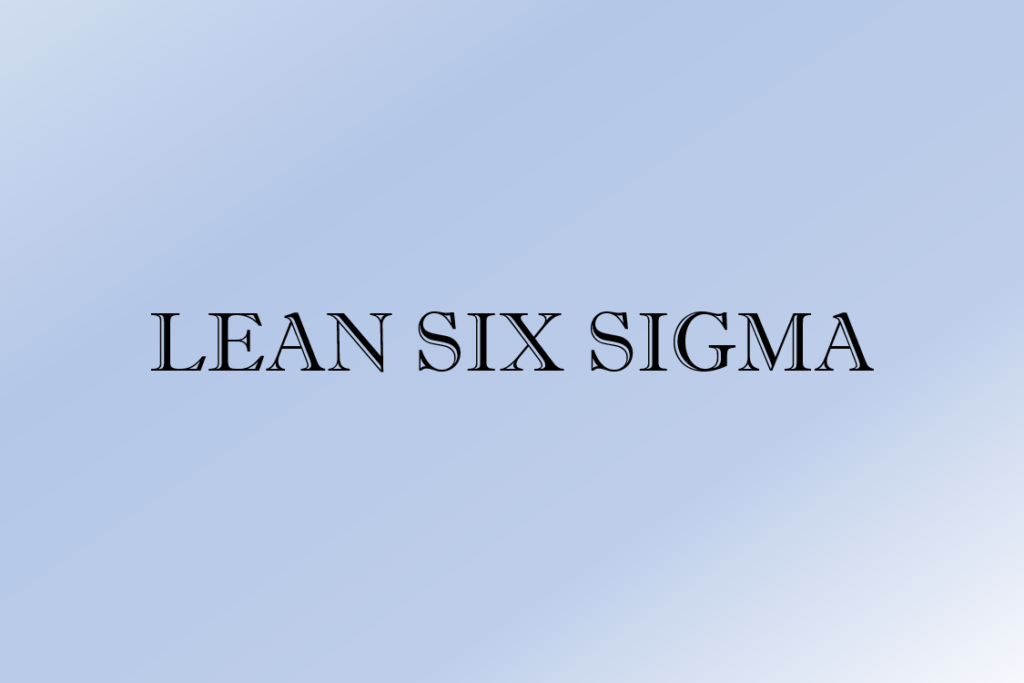 Lean Six Sigma Training for Continuous Improvement – biopm, llc